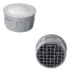 Mousseur aérateur 12 litres F22/M24 - Eco 20% - Recharge - Anticalcaire