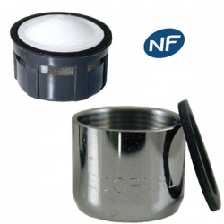 Mousseur aérateur F22x100 - Femelle - Grille inox - NF EN 246