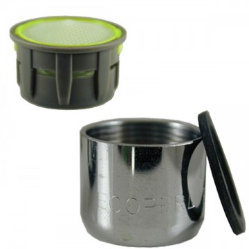 Mousseur aérateur C2E 1.5 gpm - F22x100 - Eco 60% - Bague Femelle