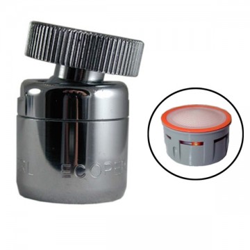 Mousseur orientable 2,5 litres F22x100 - Eco 60% - Aéré - Rotule femelle