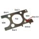Clef maintenance multifonction pour robinet