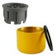 Brise-jet étoile Couronne F22 - Jaune - Bague femelle - SIS