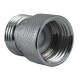 Clapet antiretour Moleté 1/2'' - Vissable - Laiton - FM