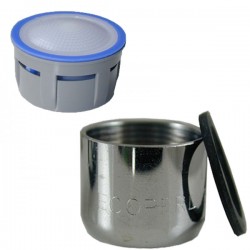 Mousseur aéré 8 litres - F22x100 - Eco 47% - Bague Femelle - NF EN 246