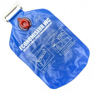 Sani-Sac ECO Réservoir WC - Polyuréthane Souple Bleu - 2,5 litres
