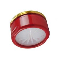 Brise-jet étoile plat M24x100 - Rouge - Bague mâle propriétaire