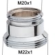 Adaptateur Laiton Haut - M20x100 à M22x100
