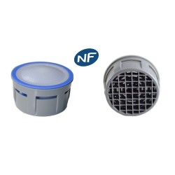 Mousseur aérateur 8 litres F22/M24 - Eco 47% - Recharge - Anticalcaire - NF EN 246