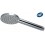 Douchette Eco 1 Jet TINAS - Chrome - NF EN 1112