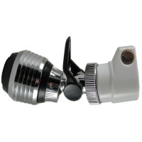 Aérateur 2 jets DUOJET Variable - ABS - Maxi 6 litres/min. - Serrable