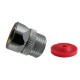 Ecrou Antitorsion Eco Flexible douche - 15x21 - Laiton - 10 litres/min.