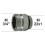 Adaptateur Robinet - Laiton Chromé - M3/4''à M22x100 + joint NBR 22x1