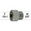 Adaptateur Robinet - Laiton Chromé - F15x100 à M3/8'' + joint CT 15x1