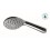 Douchette 1 Jet DELAWARE ONE - Chrome/Grise - EPA WATERSENSE - Maxi 2,0 gpm (7,57 l/min.)
