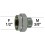 Adaptateur raccord Laiton - Hexagonal - F15x21 (1/2'') à  M12x17 (3/8'')