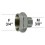 Adaptateur raccord Laiton - Hexagonal - F20x27 (3/4'') à M12x17 (3/8'')