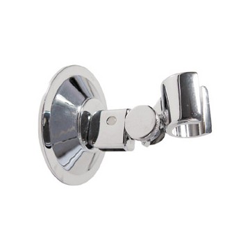 Support douche Luxe Fourche Laiton à VENTOUSE - Ø 75 mm