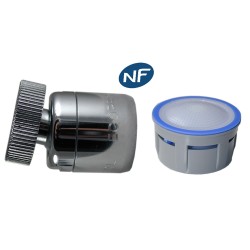 Mousseur orientable 8 litres F22x100 - Eco 47% - Aéré - Rotule femelle - NF EN 246