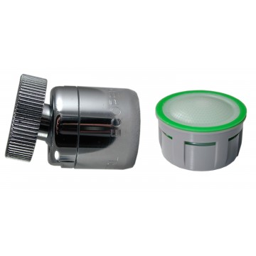 Mousseur orientable 6 litres F22x100 - Eco 60% - Aéré - Rotule femelle
