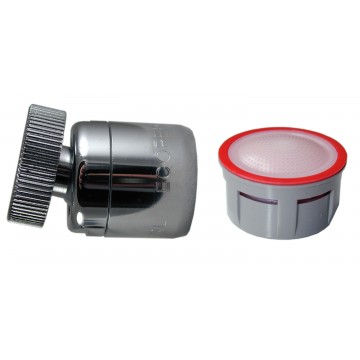 Mousseur orientable 4,5 litres F22x100 - Eco 60% - Aéré - Rotule femelle