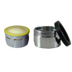 Mousseur aéré 1,7 litres - M24x100 - Eco 89% - Bague Mâle