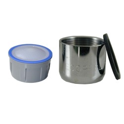 Mousseur sans air 8 litres - F22x100 - Eco 47% - Bague Femelle - Anticalcaire