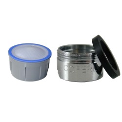 Mousseur sans air 8 litres - M24x100 - Eco 47% - Bague mâle - Anticalcaire