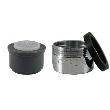 Mousseur jet pluie 2,5 lit - M24x100 - Eco 83% - Bague mâle