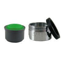 Mousseur jet pluie 1,7 lit - M24x100 - Eco 89% - Bague mâle 