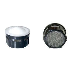 Mousseur aérateur 12 litres F22/M24 - Eco 20% - Recharge - Grille inox