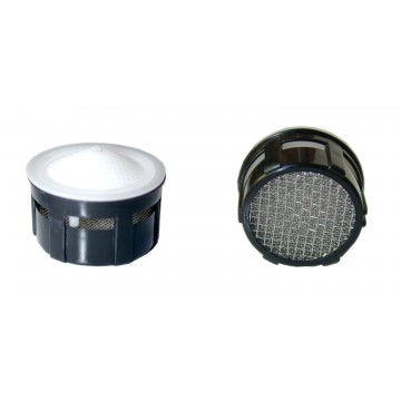 Mousseur aérateur 12 litres F22/M24 - Eco 20% - Recharge - Grille inox