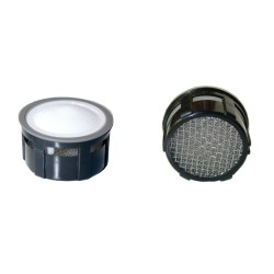 Mousseur aérateur 10 litres F22/M24 - Eco 33% - Recharge - Grille inox