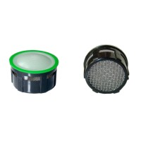 Mousseur aérateur grille inox - Recharge 22/24x100 - 6 litres/min. - Aéré