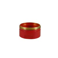 Bague Mâle Laiton Rouge - M24x100