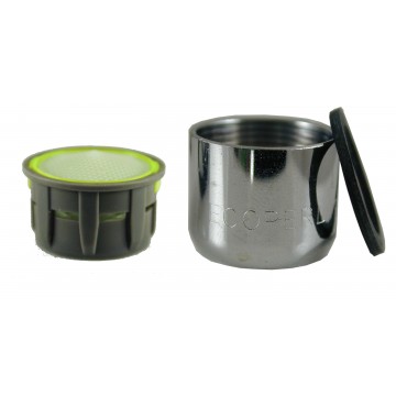 Mousseur aérateur C2E 1.5 gpm - F22x100 - Eco 60% - Bague Femelle