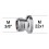 Adaptateur raccord Laiton - M3/8'' à M22x100