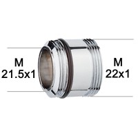 Adaptateur raccord Laiton - M21.5x100 à M22x100