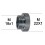 Adaptateur Laiton Court - M18x100 à M22x100