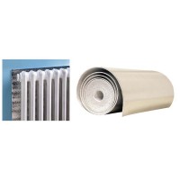 Réflecteur de chaleur pour arrière radiateur - 100cm x 70cm - Epaisseur 2mm