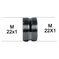 Adaptateur raccord Laiton - M22x100 à M22x100