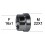 Adaptateur raccord Laiton - F16x100 à M22x100