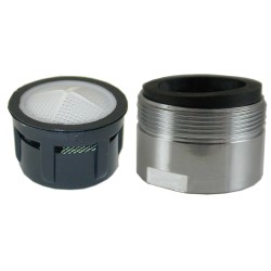Mousseur Baignoire M28x100 - Recharge - Grille inox - NF EN 246