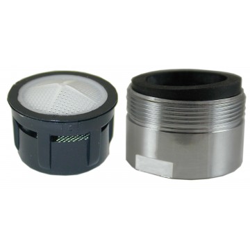 Mousseur Baignoire M28x100 - Recharge - Grille inox - NF EN 246