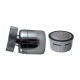 Mousseur orientable F22x100 Chrome - Aéré - NF - Rotule femelle