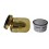 Mousseur orientable M24x100 Or - Aéré - NF - Rotule mâle