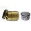 Mousseur orientable M24x100 Bronze - Aéré - NF - Rotule mâle 