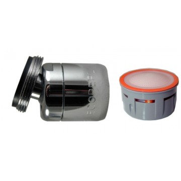 Mousseur orientable 2,5 litres M24x100 - Eco 70% - Aéré - Rotule mâle